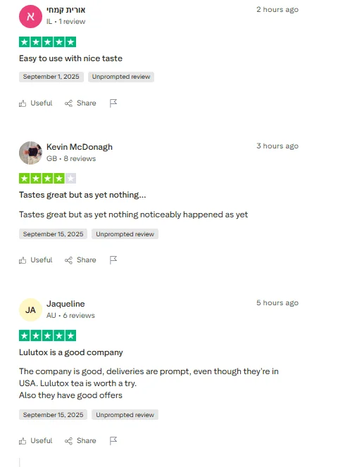 lulotox detox tea customer manupulation