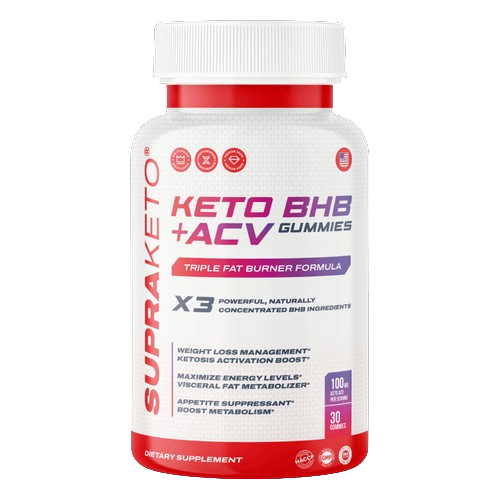 Supra KETO BHB Plus ACV Gummies