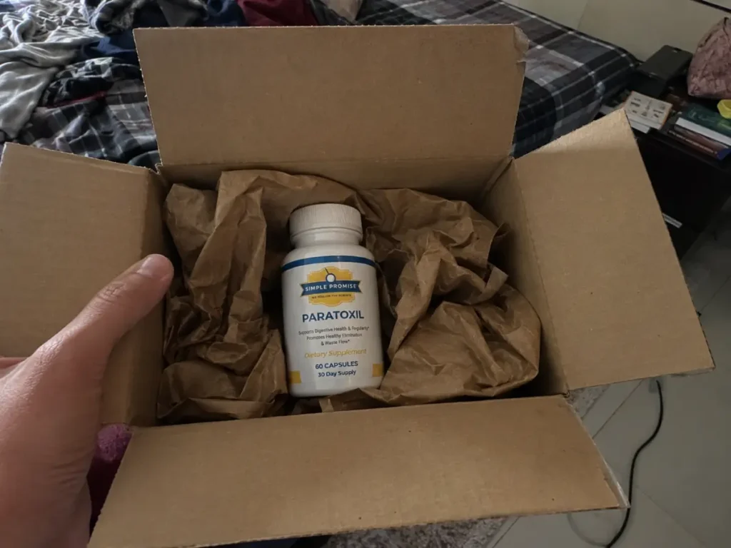 Paratoxil capsule package