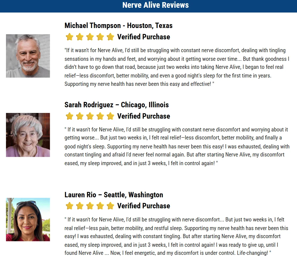 nerve alive manipulated customer review
