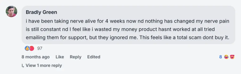 nerve alive facebook review