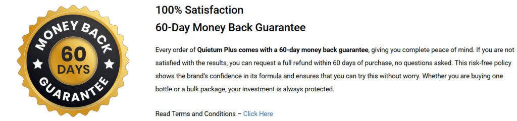 .Money-Back Guarantee