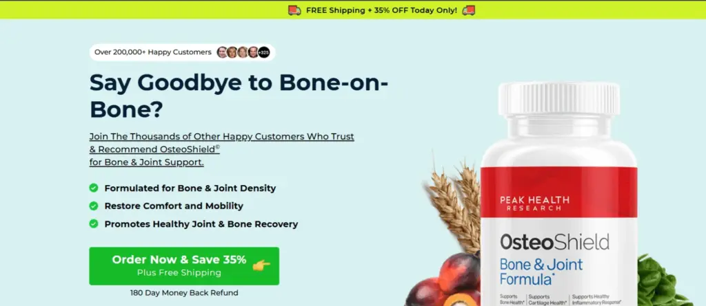 osteoshield marketing tatics