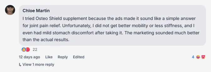 osteoshield facebook