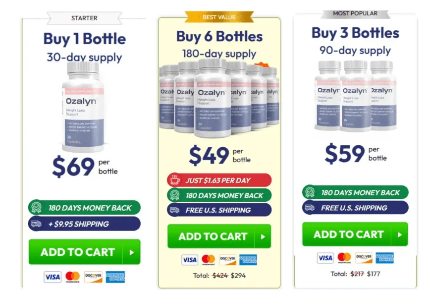 ozalyn misleading marketing