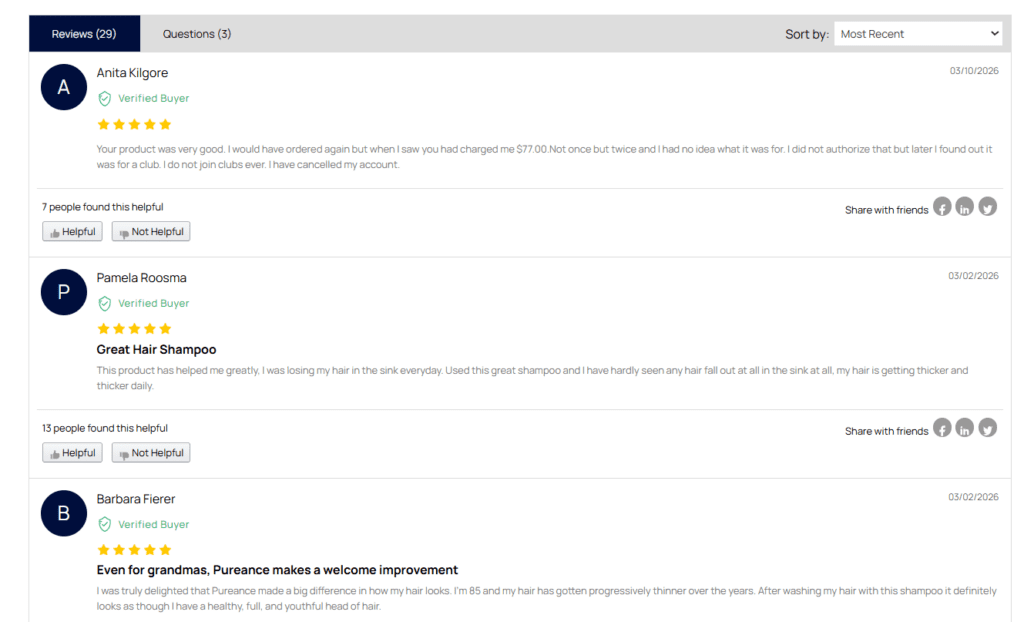 Pureance HydraLift Scam