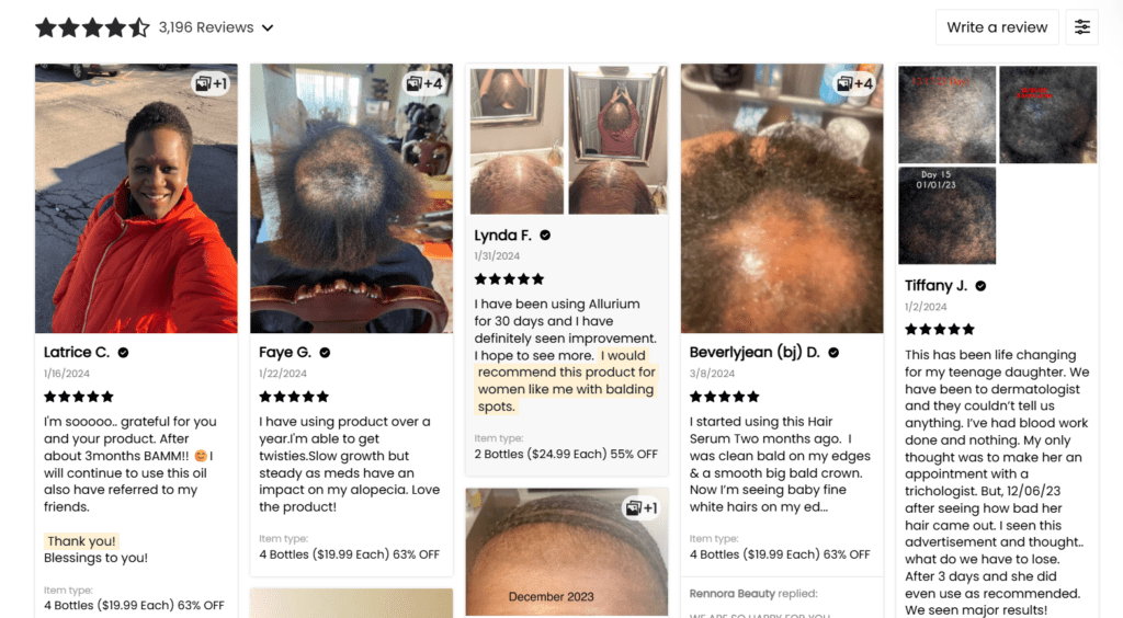Rennora Hair Growth Scam