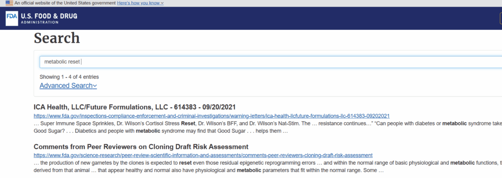 FDA