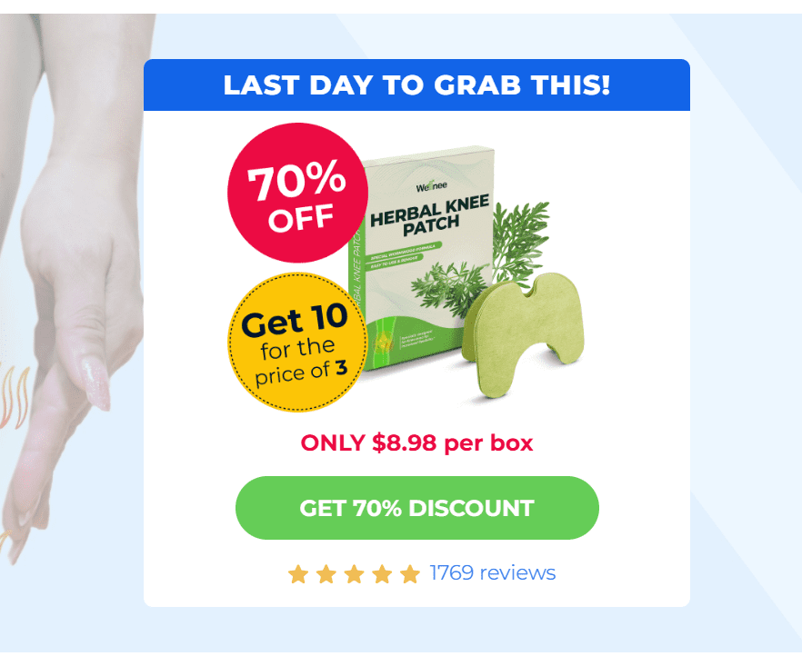 Wellnee Pain Relief Patch Scam