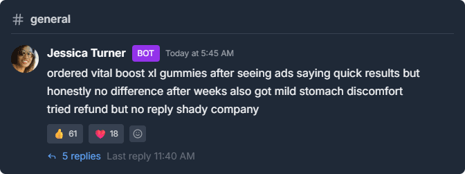 Vital Boost XL Scam