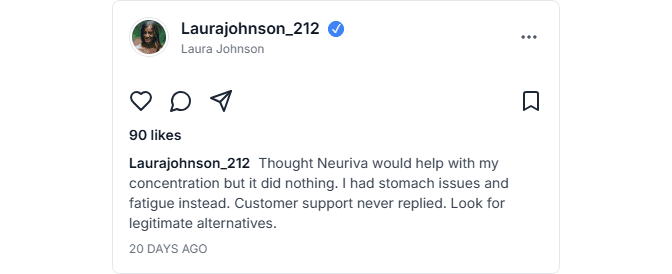 Neuriva Scam