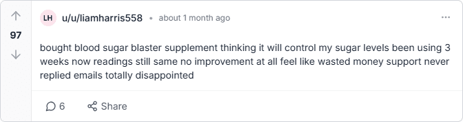 Blood Sugar Blaster Scam