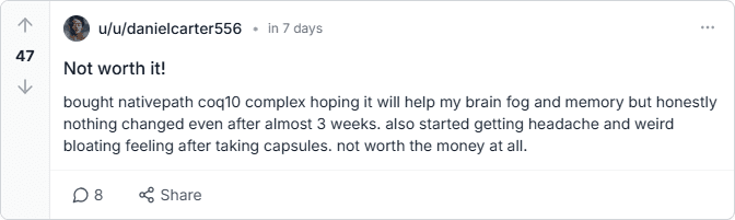 NativePath CoQ10 Complex Scam