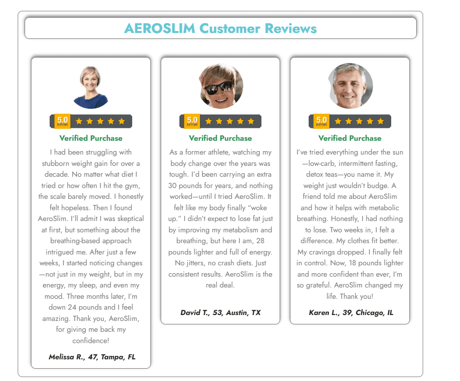 AeroSlim Scam
