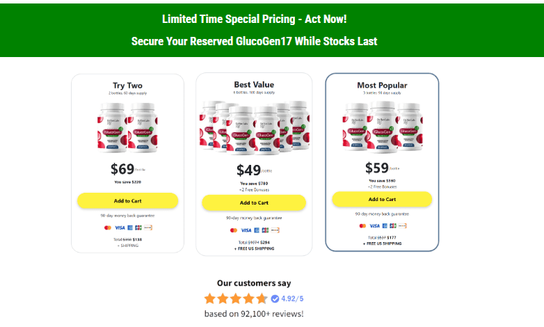 GlucoGen17 Scam 