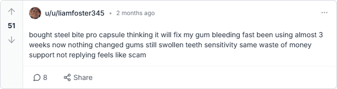 Steel Bite Pro Scam
