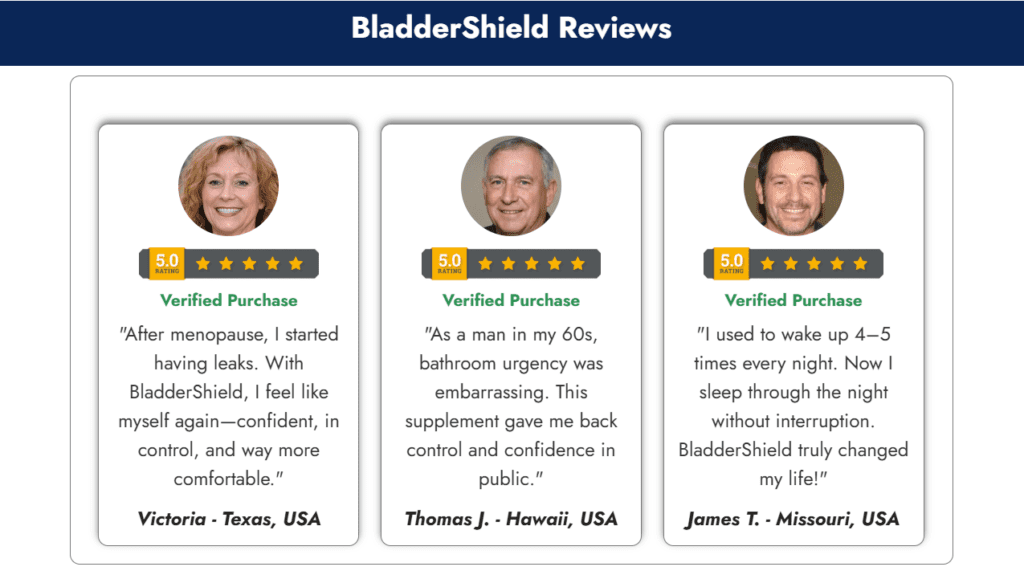 Bladder Shield Scam