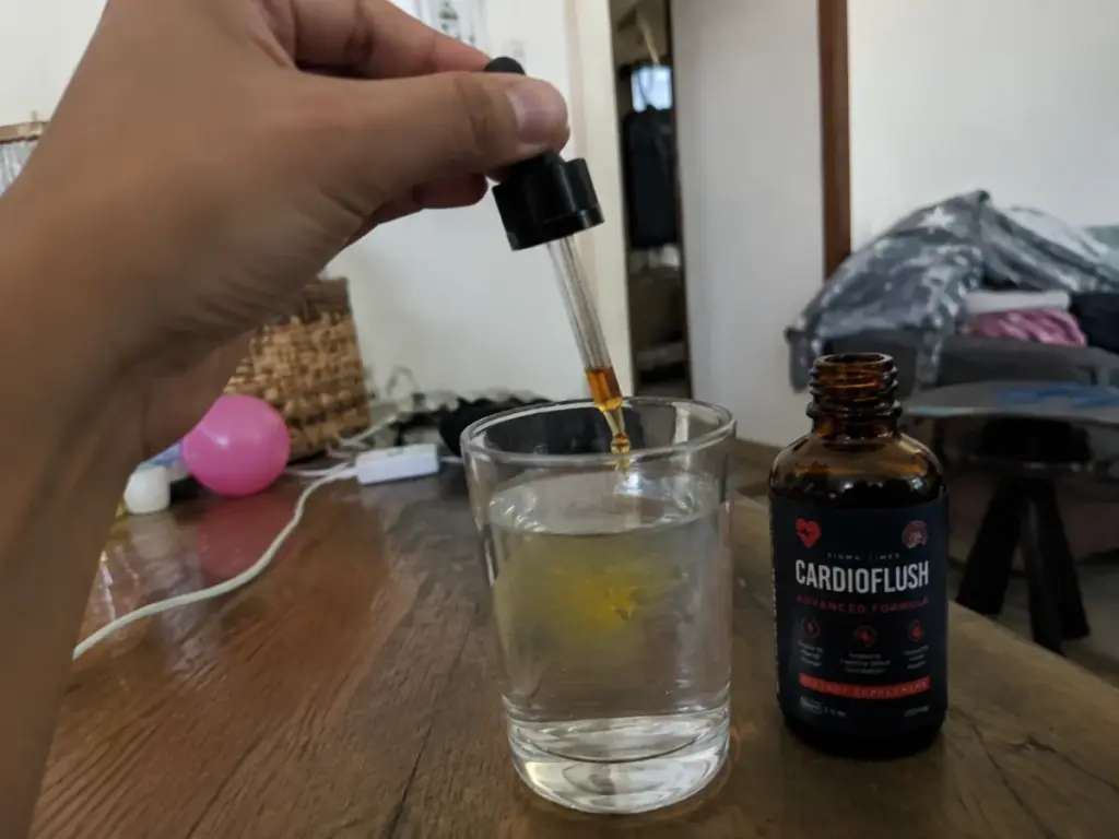 cardio flush drops