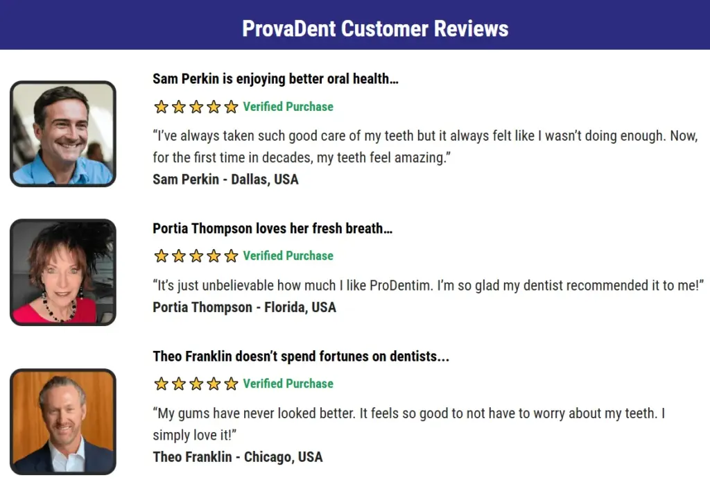 provadent manipulated customer review (1)