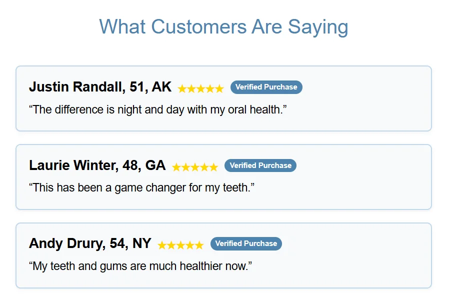 customer review manipulation bio dentex