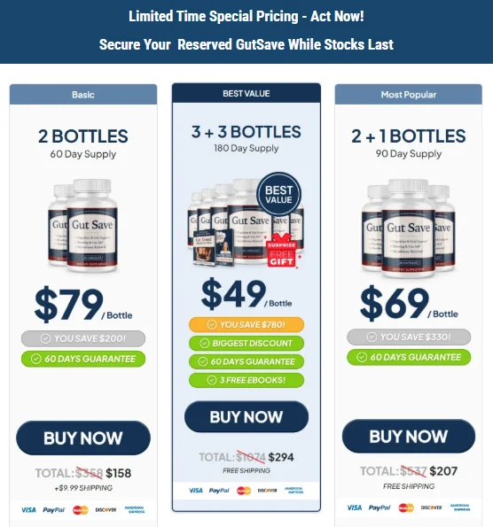 gut save sales tatics