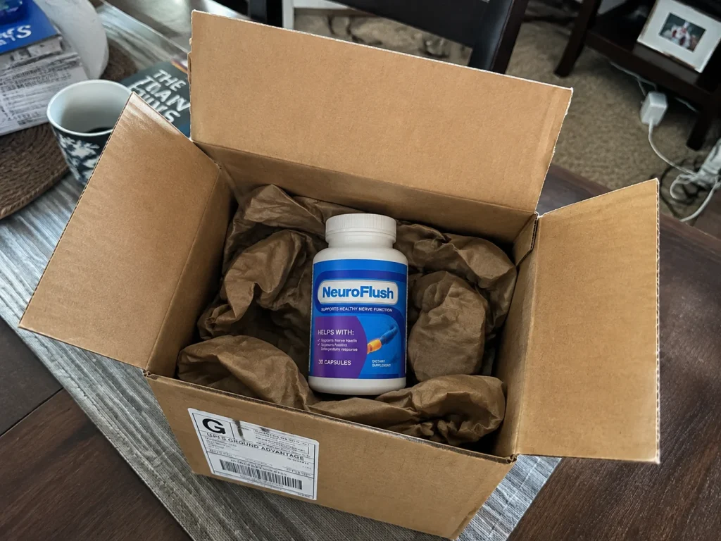 neuroflush product unboxing
