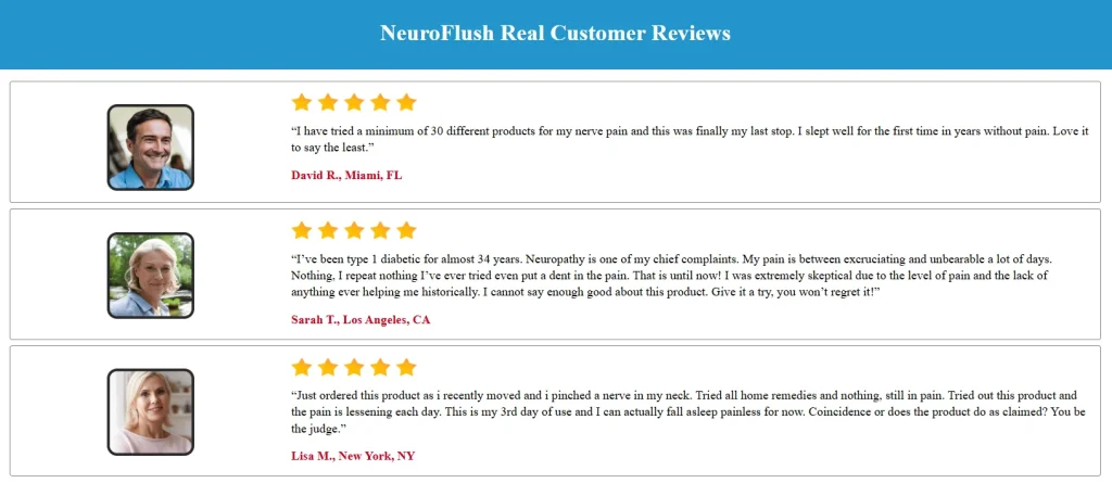 neuroflush manipulated reviews