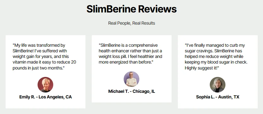 customer review of slim berine