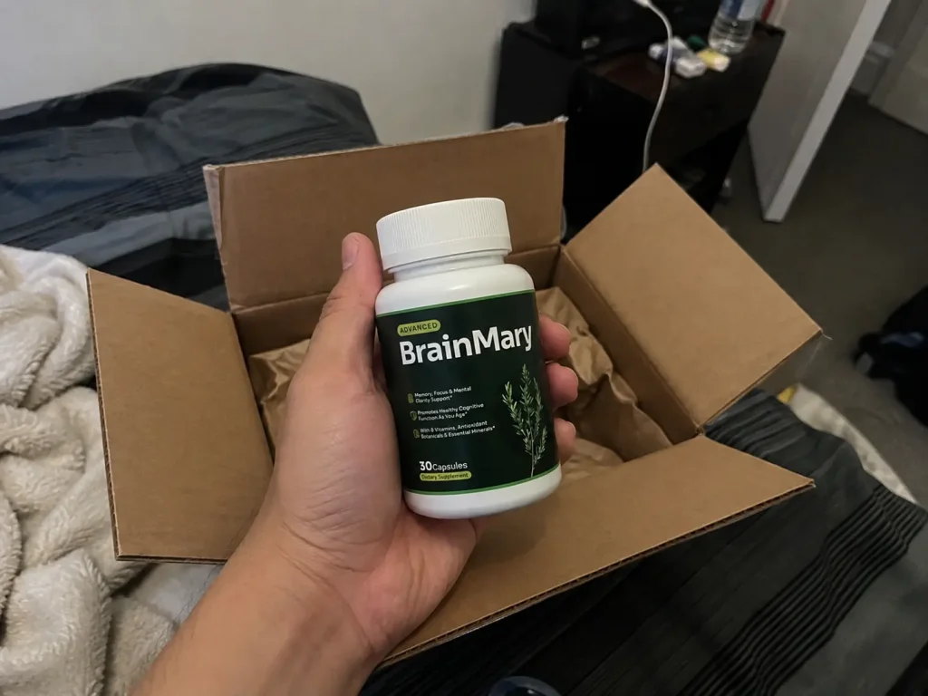 brain mary product unboxing 