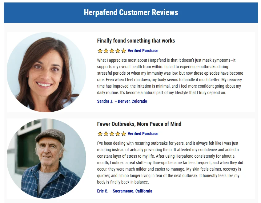 herpafend manipulated reviews