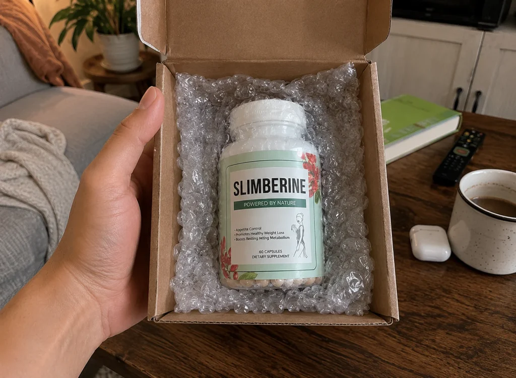 slimberine product unboxing