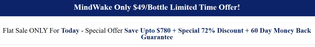 mind wake sales tatics
