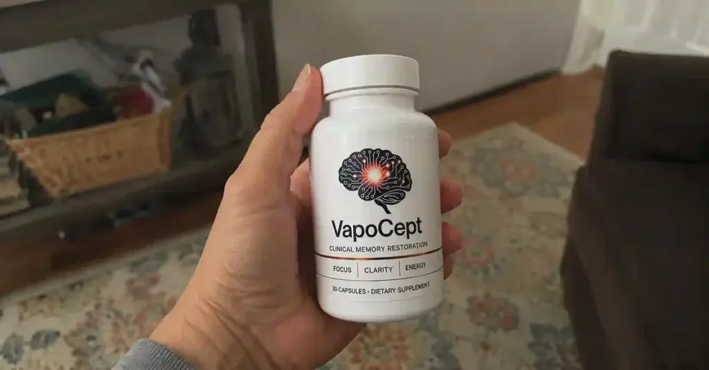 VapoCept bottle in hand