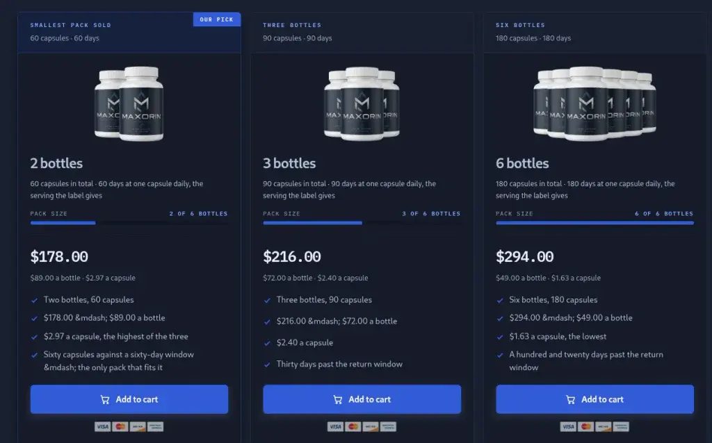 pricing