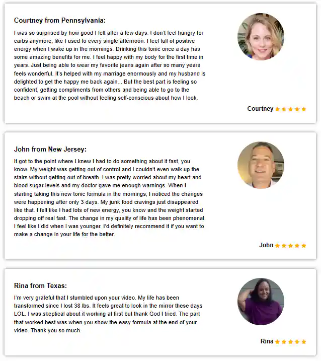 Flat belly tonic customers review