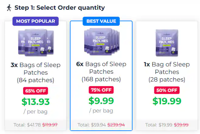 Lunavelle price sections
