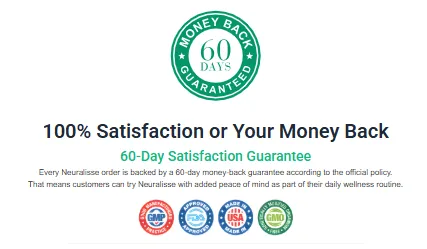 Neuralisse money back guarantee