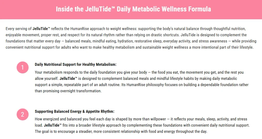 jellutide ingredients